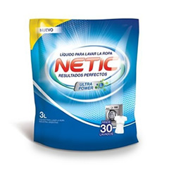 Jabon Liquido Doypack Netic 3 Lt