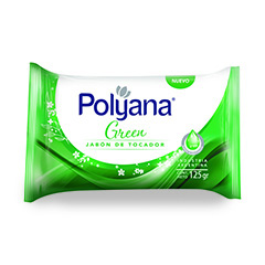 Jabon Tocador Polyana Green 125 Gr