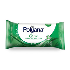 Jabon Tocador Polyana Green 3 Un 125 Gr