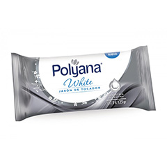 Jabon Tocador Polyana White 3 Un 125 Gr