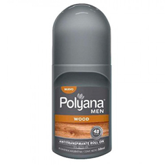 Antitranspirante Roll On Wood Men Polyana 50 Cc