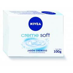 JABON CREMOSO NIVEA CREME SOFT 100G