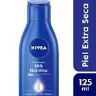 crema corporal nivea body milk almendras 125 ml