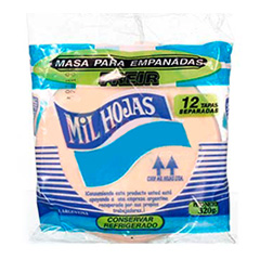 TAPAS EMP. MIL HOJAS FREIR X 12UN.