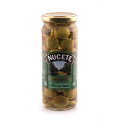 ACEITUNAS NUCETE VERDE RELLENAS CON MORRON FRACO 330G