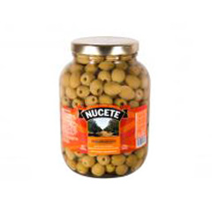 Aceitunas Verdes Descarozadas En Frasco Nucete 1.5 Kg