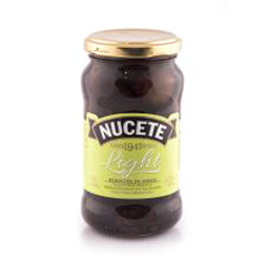 ACEITUNAS NUCETE NEGRAS DESC. LIGHT X 360G