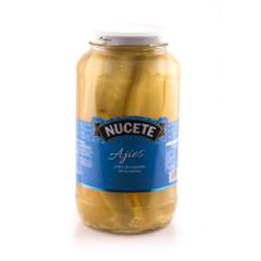 Ajíes En Vinagre Nucete x 800 Gr.