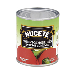 Pimientos Morrones Nucete 220 Gr