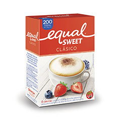 Edulcorante Equalsweet En Polvo En Sobre x 200 Sobres