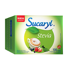 Edulcorante Stevia Sucaryl 100 Un