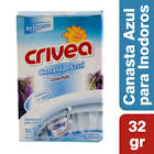 Desodorante para inodoros Crivea Azul lavanda con canasta