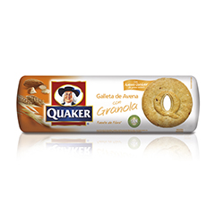 GALLETA QUAKER AVENA GRANOLA 260G
