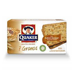 GALLETITAS QUAKER CRACKERS 7 GRANOS 197G