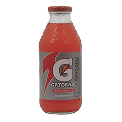 GATORADE FRUTAS TROPICALES VIDRIO 473 ML