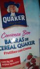 barras de cereal quaker