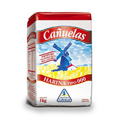 Harina Cañuelas Común 000 1 Kg