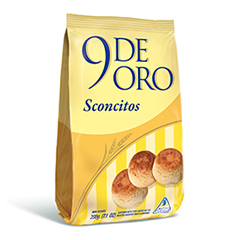 Sconcitos 9 De Oro x 200 Gr