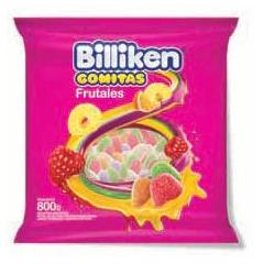 Billiken Gomitas Frutales 800g