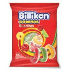 BILLIKEN GOMITAS RUEDITAS 100G