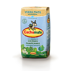 YERBA MATE CACHAMATE CON HIERBAS PAMPEANAS 500G
