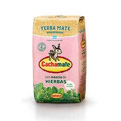 Yerba Mate Mezcla De Hierbas Rosa Cachamate 1 Kg