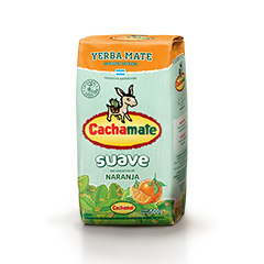 YERBA MATE CACHAMATE SUAVE NARANJA X 500G