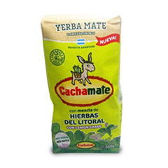 YERBA MATE CACHAMATE H. DEL LITORAL 500G