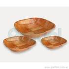 Ensaladera Cuadrada de Madera carol x18cm