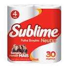 Papel Higienico Soleado 4X30Mt