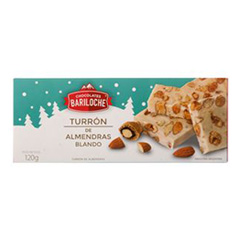 Turron De Almendra Blando Bariloche 120 Gr