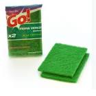 Esponja con Fibra Verde La Gauchita 2 Un