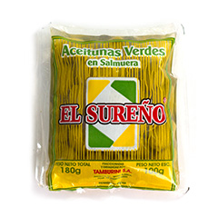 EL SUREÑO ACEITUNAS VERDES 100 GRS
