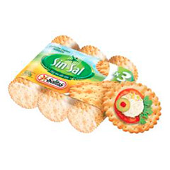 GALLETITAS SOLITAS SIN SAL 300G
