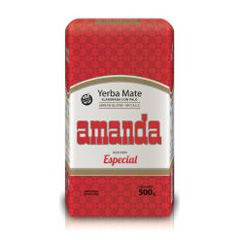 Yerba Amanda Con Palo Especial x 500 Gr.