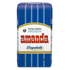 YERBA MATE AMANDA DESPALADA 500G