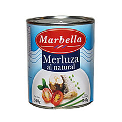 MERLUZA MARBELLA AL NATURAL 340G