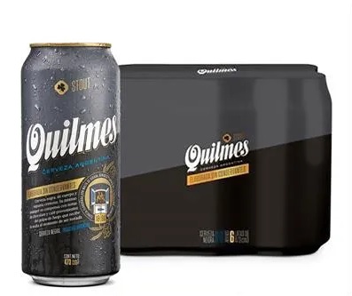 PACK QUILMES LATA STOUT