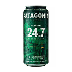 PATAGONIA 24,7 SAUCO LAGER X LATA X 500ML