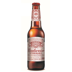 Cerveza Porrón Retornable Budweiser 340 cc