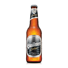 CERVEZA QUILMES LIEBER S/ALCOHOL 340CC DESC.