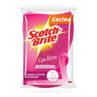 FIBRA SCOTCH BRITE ESPONJA CERO RAYA ROSA 3M