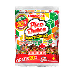 Caramelo Masticable Pico Dulce 600 Gr