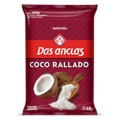 Coco rallado Dos Anclas x40g_unidad