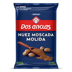 Nuez Moscada Molida Dos Anclas 25 Grs_unidad