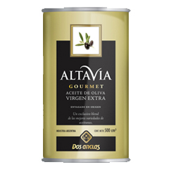 Aceite De Oliva Extra Virgen Gourmet Altavia 500 Cc