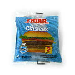 Hamburguesas Clasicas Friar 138 Gr