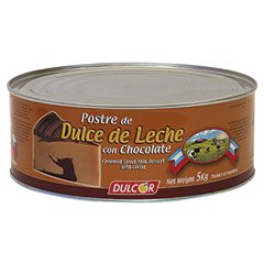 Postre Dulce De Leche Con Chocolate Dulcor 5 Kg