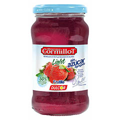 MERMELADA CORMILLOT LIGHT SIN AZUCAR FRUTILLA 390 GR