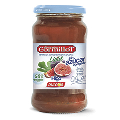 MERMELADA CORMILLOT LIGH SIN AZUCAR HIGO 390 GR